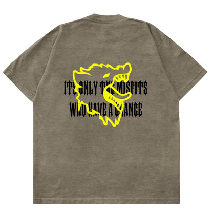 Kill Crew > Oversized Misfits Have A Chance T-Shirt