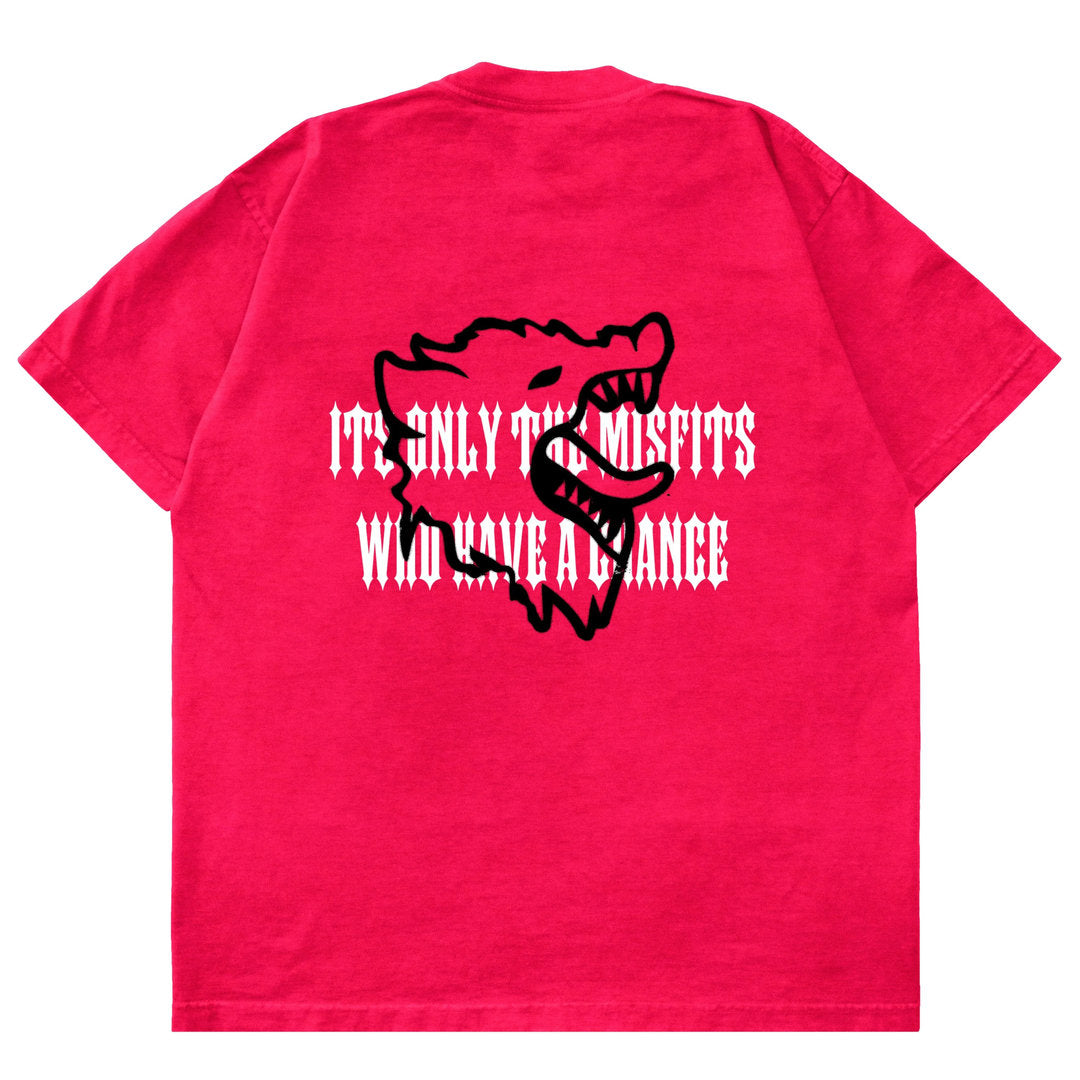 Kill Crew > Oversized Misfits Have A Chance T-Shirt