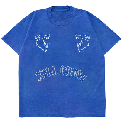 Kill Crew > Oversized Two Wolves T-Shirt