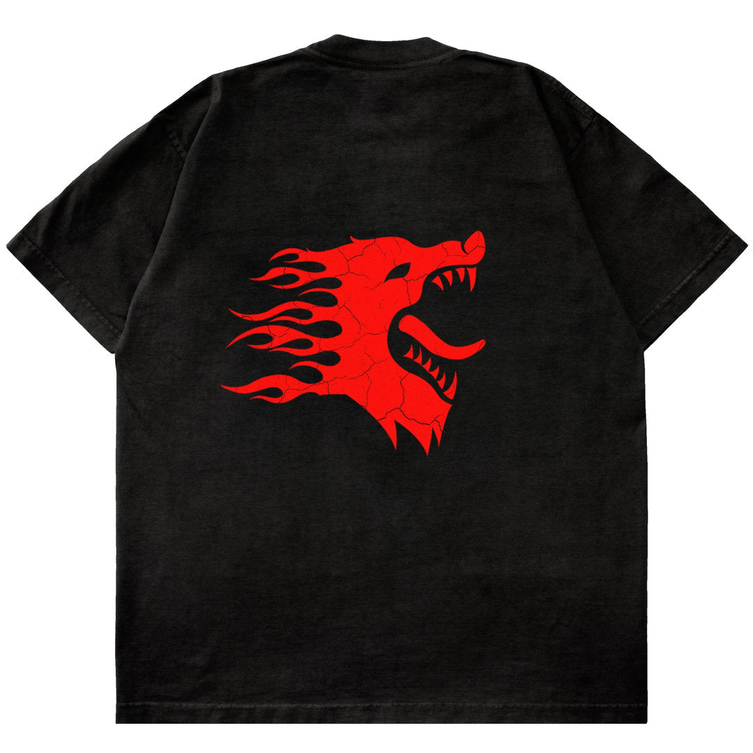 Kill Crew > Oversized War Wolf T-Shirt