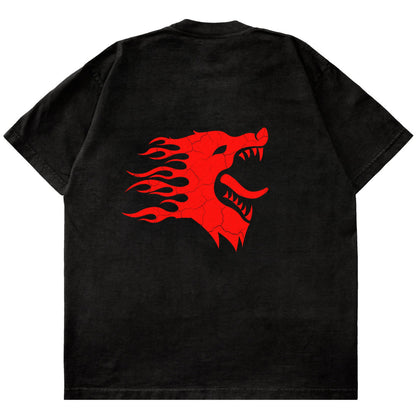 Kill Crew > Oversized War Wolf T-Shirt