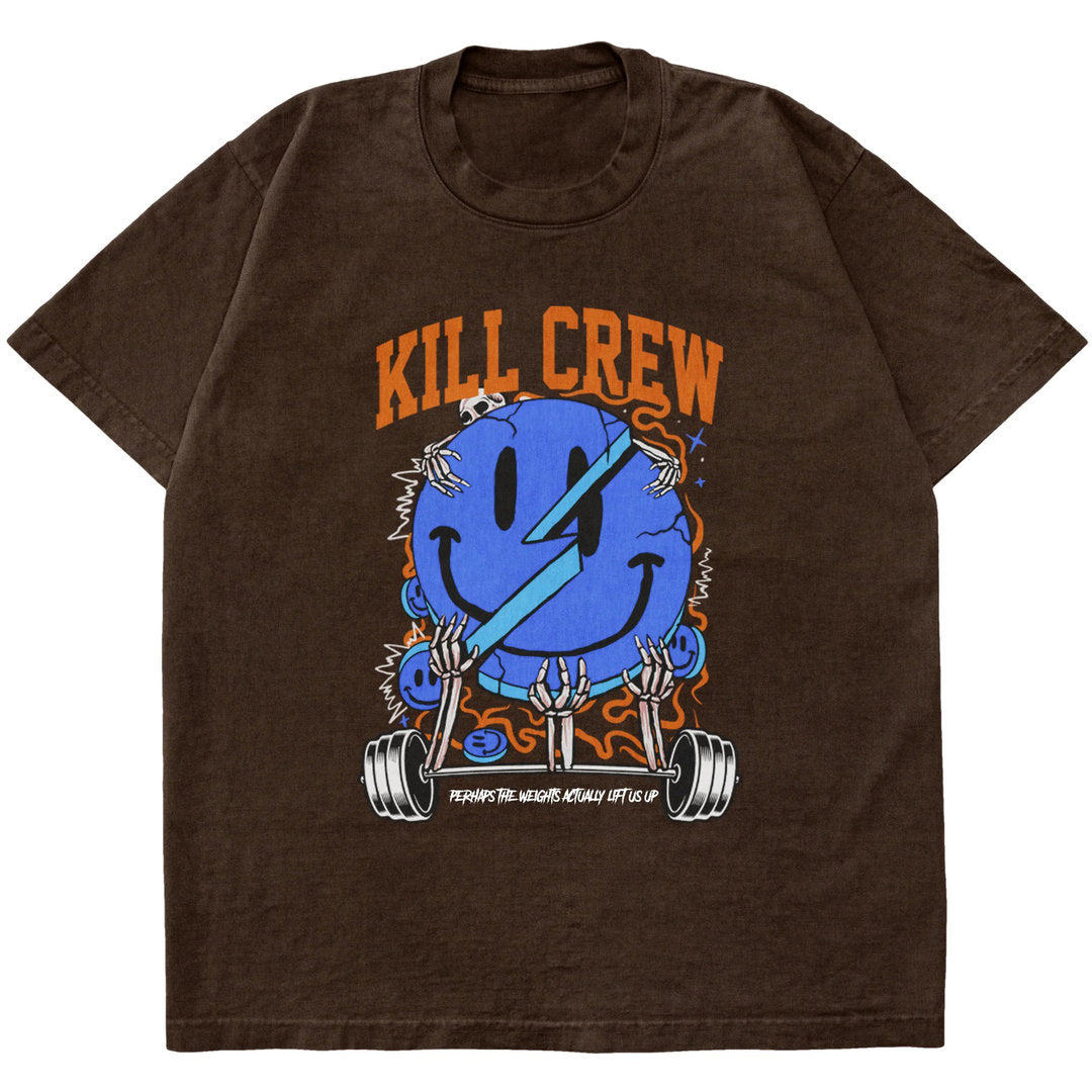 Kill Crew > Oversized Weights Lift Us Up T-Shirt