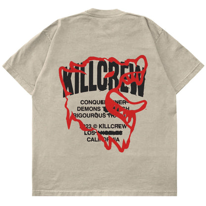 Kill Crew > Relaxed Fit Lux Conquer Inner Demons T-Shirt