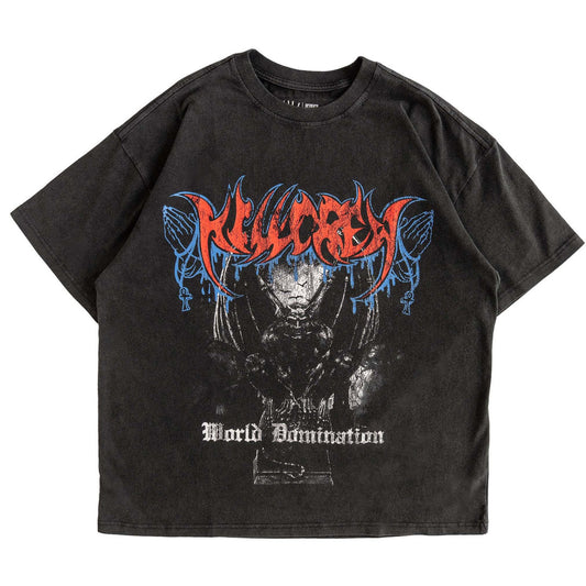 Kill Crew > Relaxed Fit Lux World Domination T-Shirt