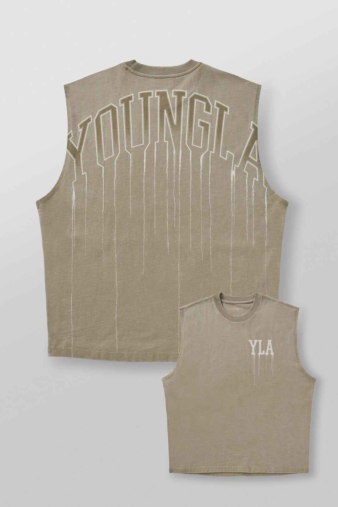 Youngla > Drip Muscle Tanks