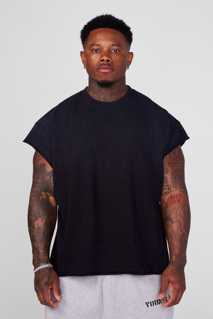Youngla > Drop Shoulder Cut-Offs