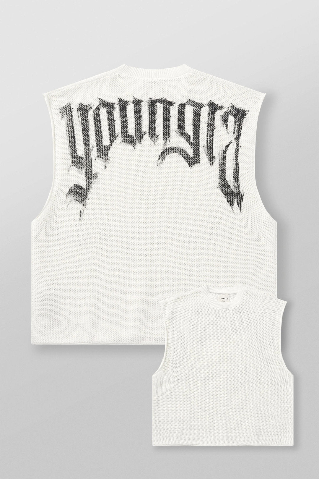 Youngla > Drop Shoulder Knit Cut-Off