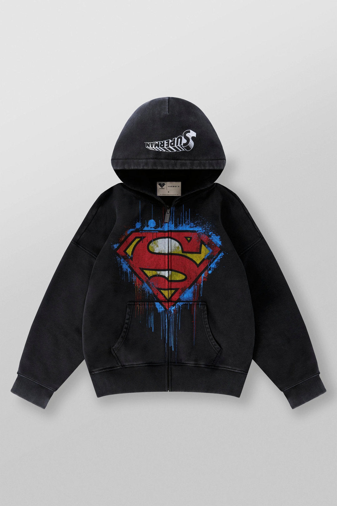 Youngla > Superman Drip Zip-Up