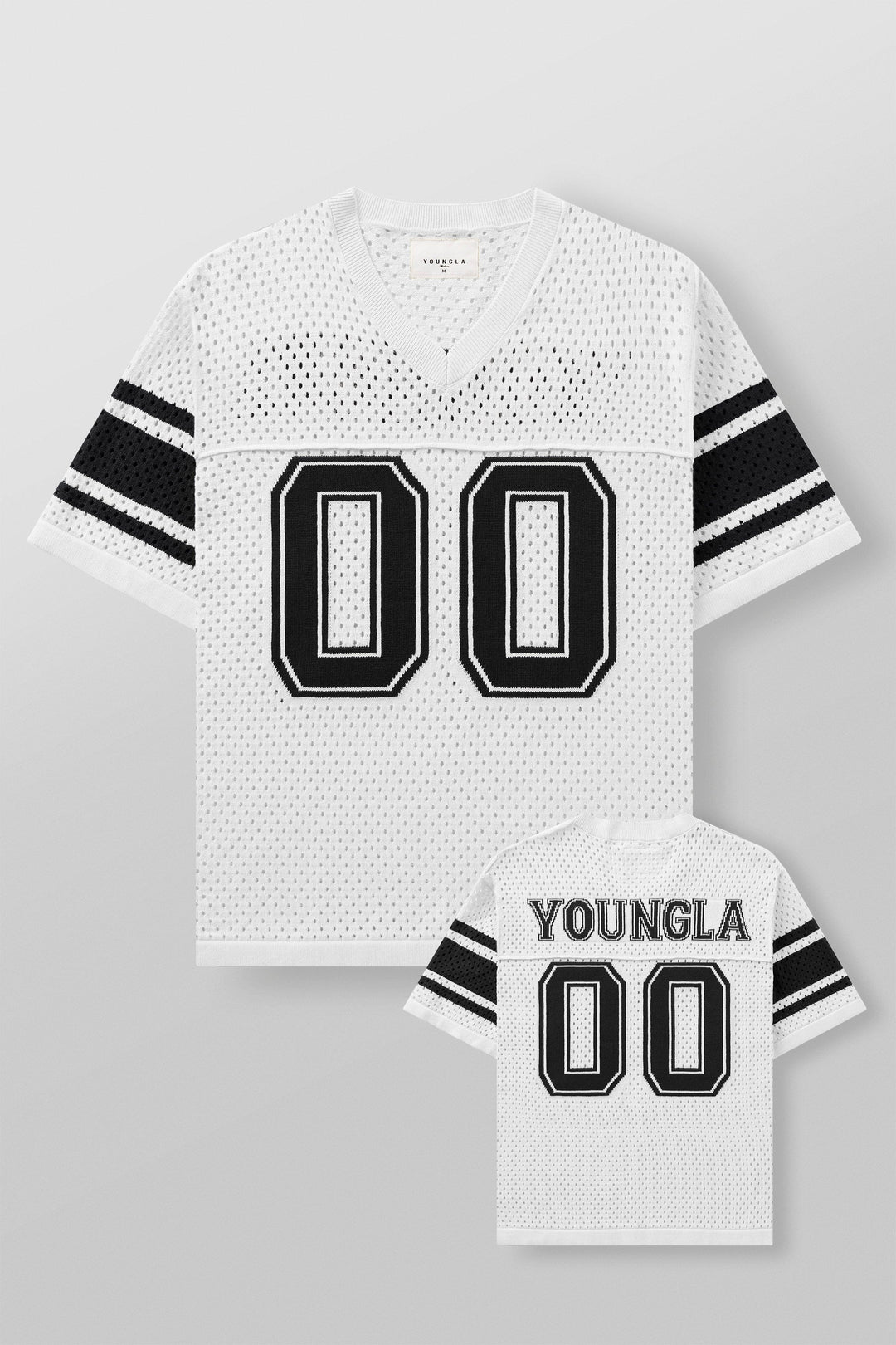 Youngla > Varsity Knit Jersey T-Shirt