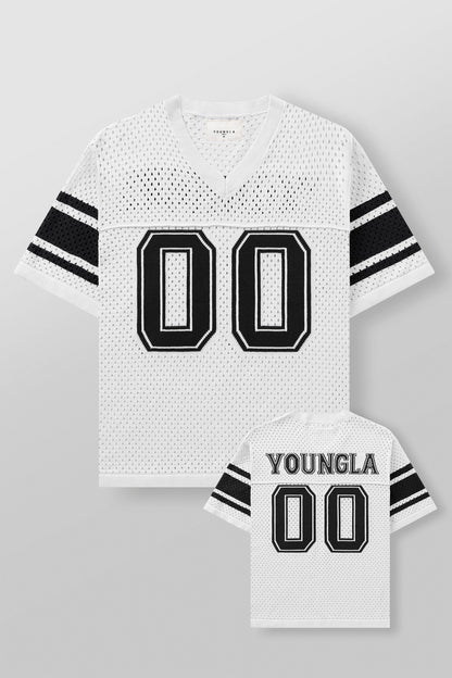 Youngla > Varsity Knit Jersey T-Shirt