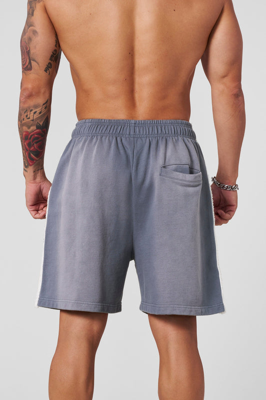 Youngla > Vintage Striped Sweat Shorts