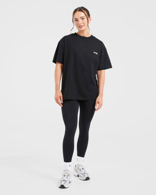 AYBL > AYBL Lift Italic Oversized T Shirt