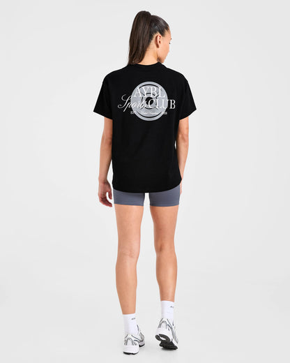 AYBL > AYBL Sports Club Script Oversized T Shirt