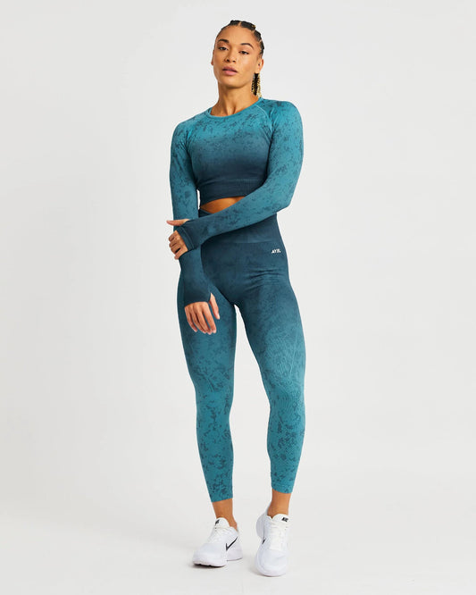 AYBL > Flare Seamless Crop Top