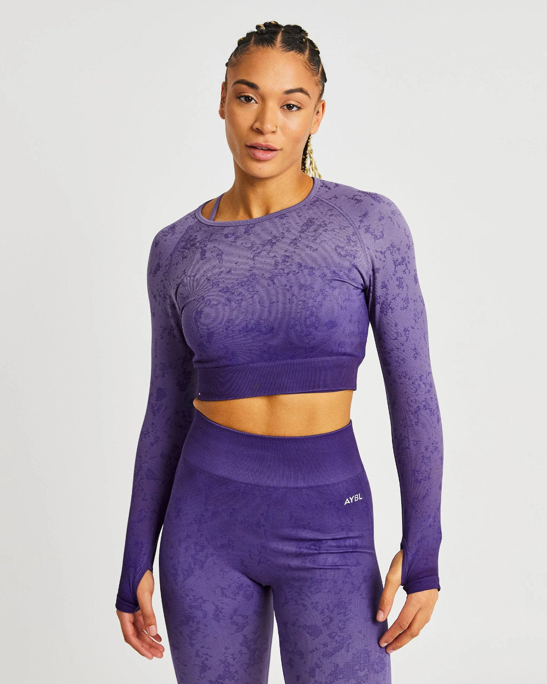 AYBL > Flare Seamless Crop Top