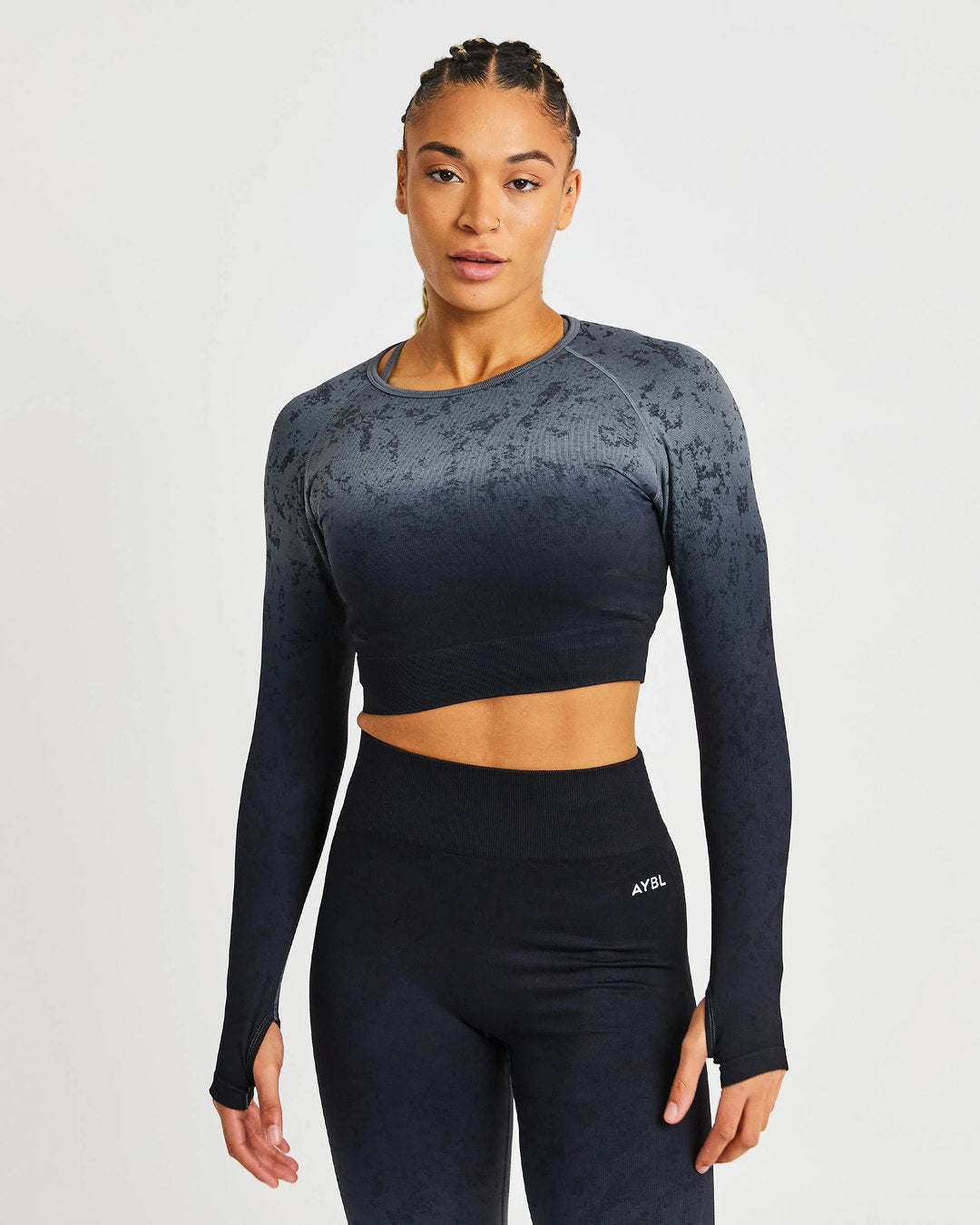 AYBL > Flare Seamless Crop Top