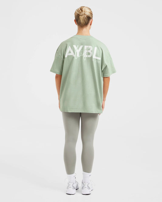 AYBL > Lift Graphic Oversized T Shirt