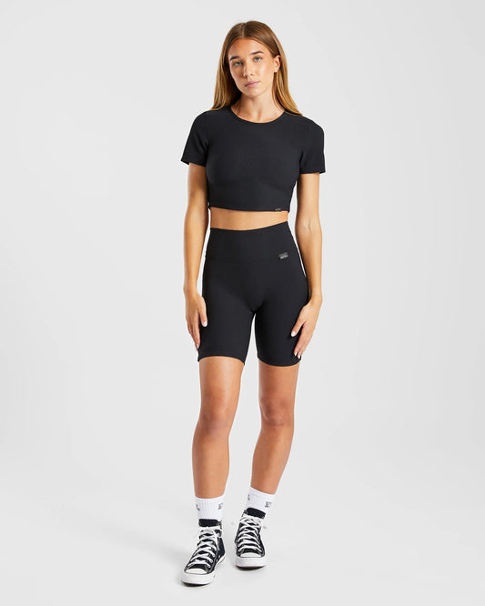 AYBL > Sculpt Ribbed Crop Top