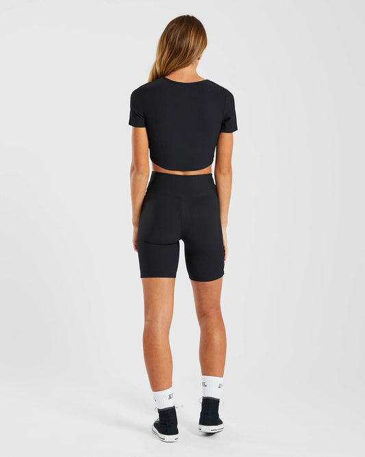 AYBL > Sculpt Ribbed Crop Top