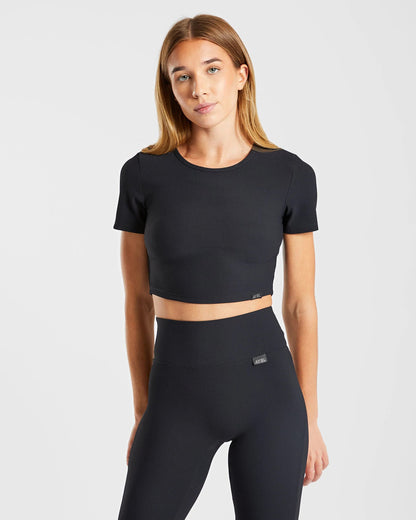 AYBL > Sculpt Ribbed Crop Top