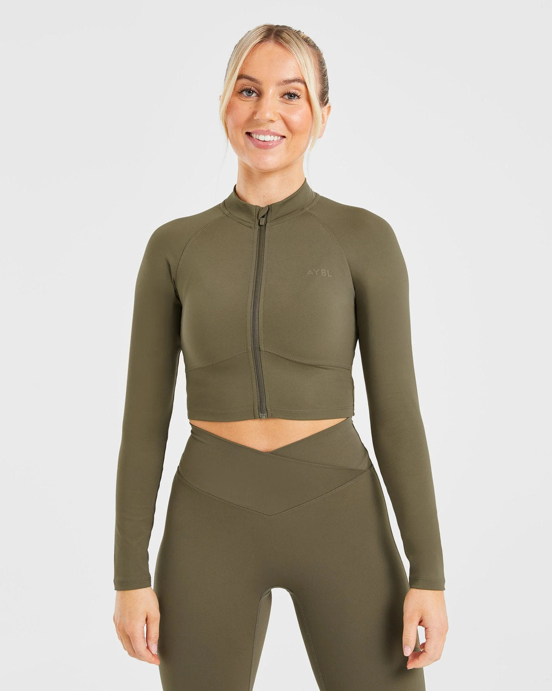 AYBL > Sculpt Wrap Zip Up Jacket