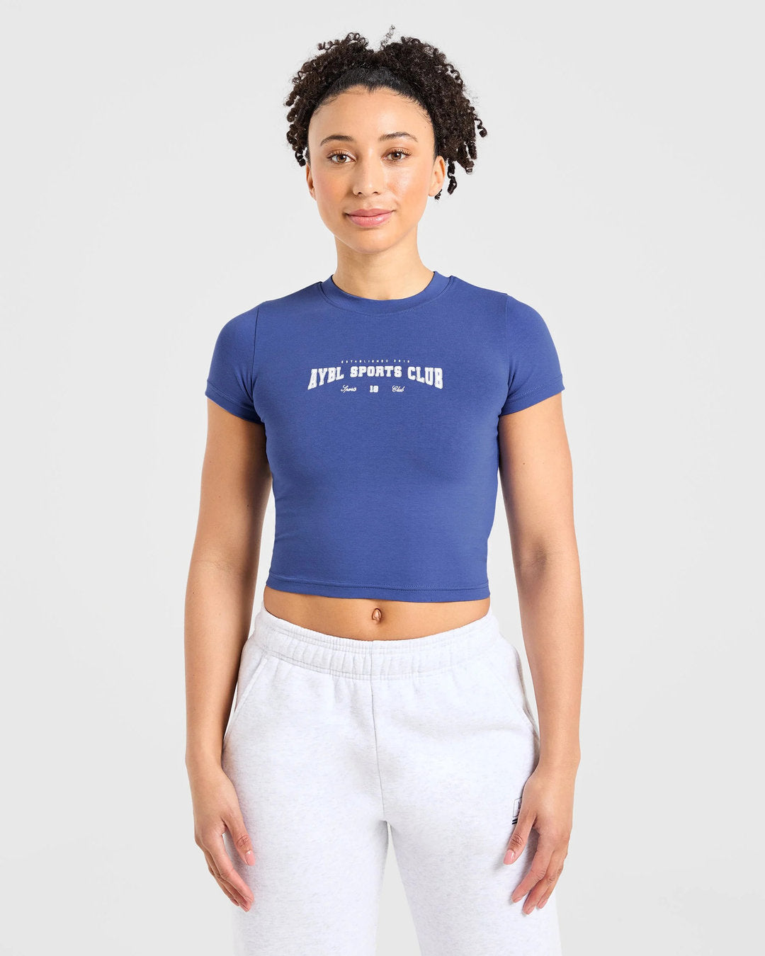 AYBL > Sports Club Varsity Baby Tee