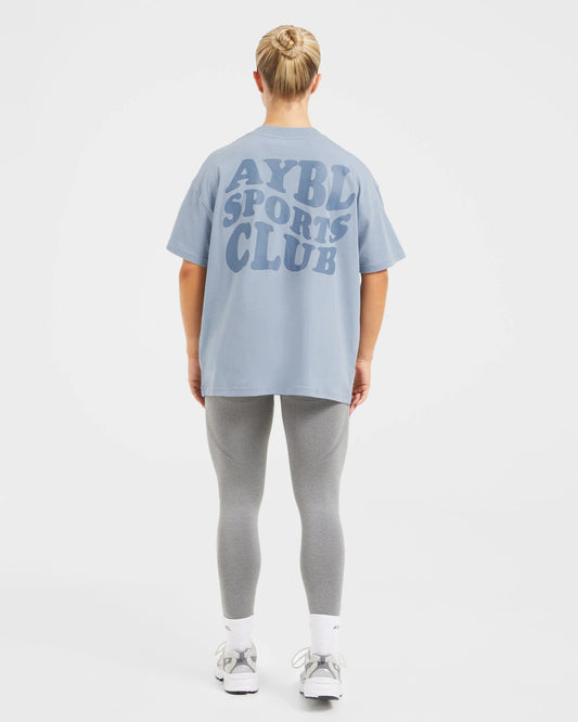 AYBL > Sports Club Wavy Oversized T Shirt