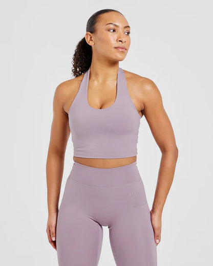 AYBL > Staple Halterneck Crop Top