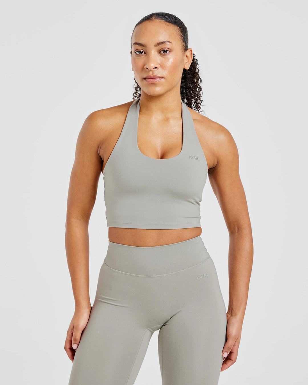AYBL > Staple Halterneck Crop Top