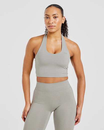 AYBL > Staple Halterneck Crop Top