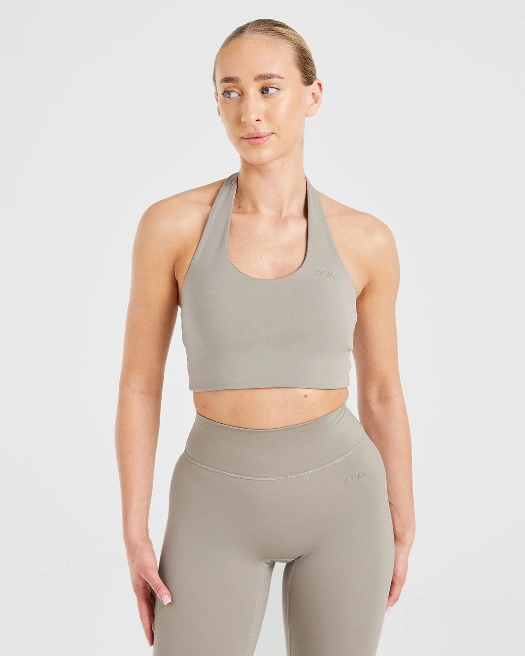 AYBL > Staple Halterneck Crop Top