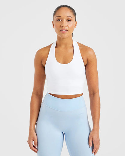 AYBL > Staple Halterneck Crop Top