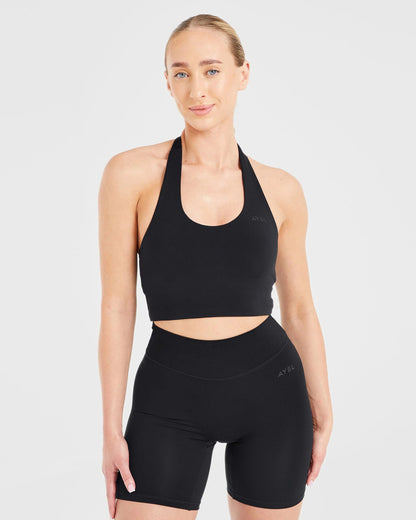 AYBL > Staple Halterneck Crop Top