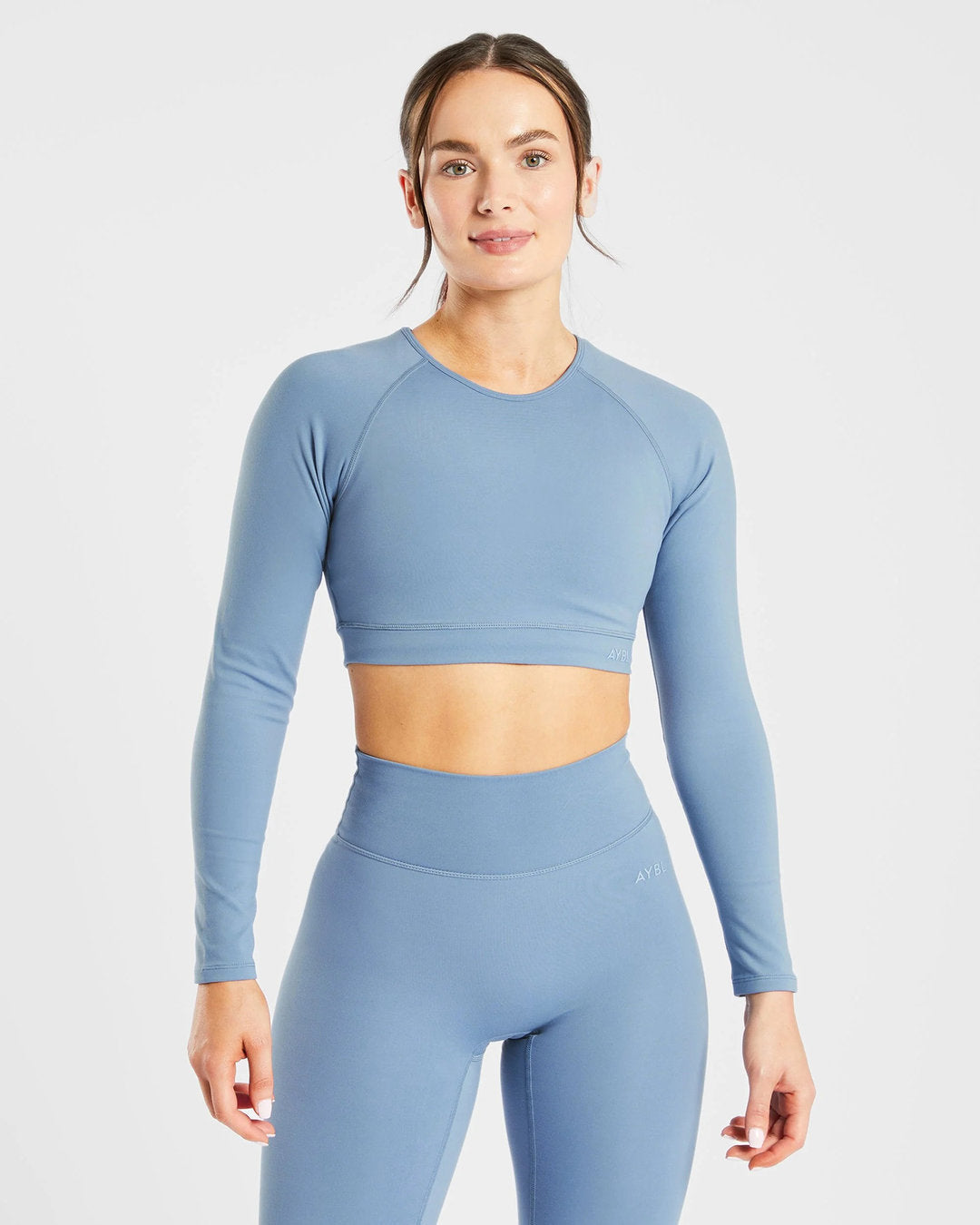 AYBL > Staple Long Sleeve Crop Top