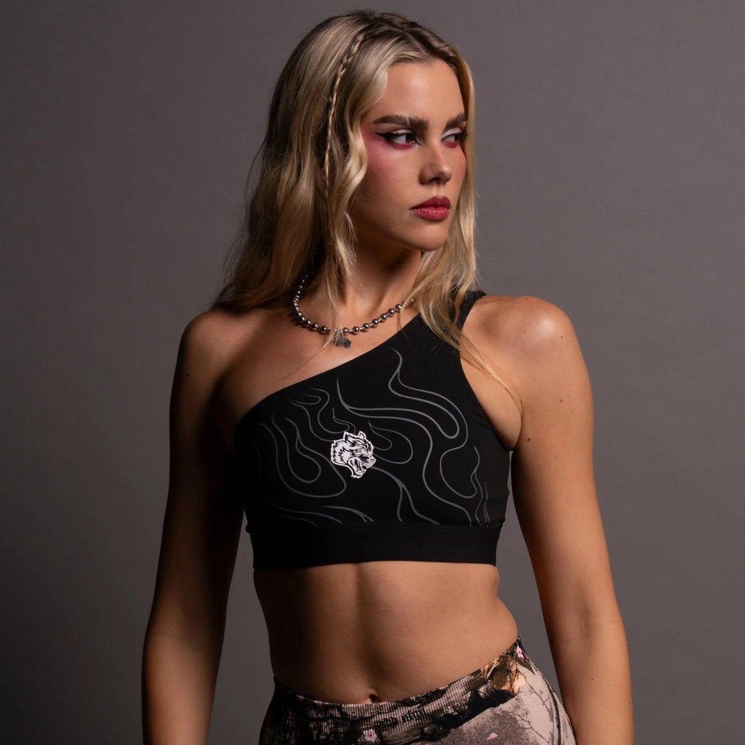 Darc Sport > Our Fire One Shoulder Energy Bra