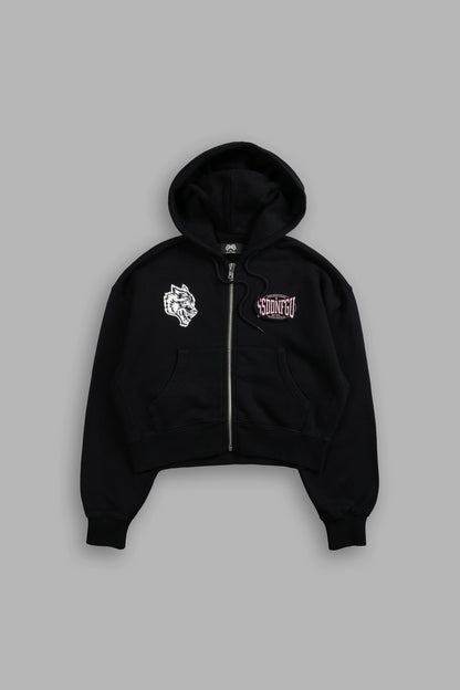 Darc Sport > SSDDNFGU FRVR Sage Cropped Zip Hoodie