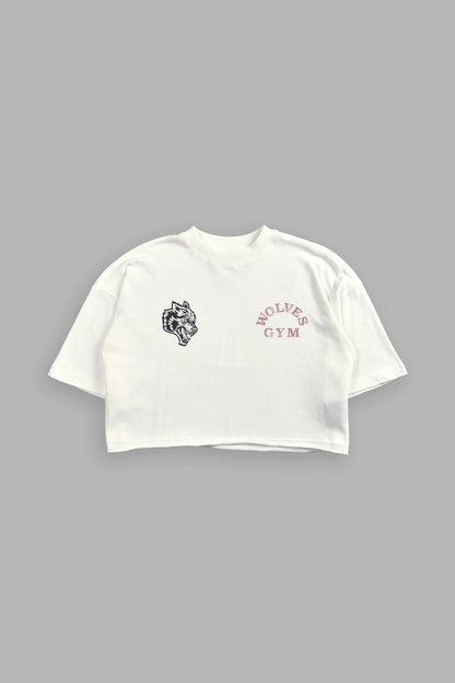 Darc Sport > Wolves Gym V2 Premium Oversized Cropped  Tee