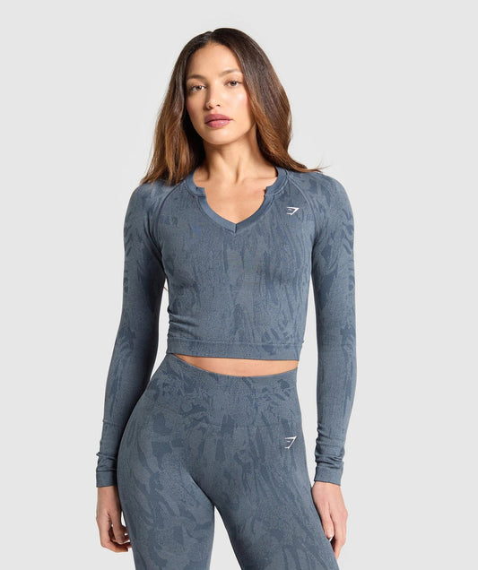 Gymshark > Adapt Camo Long Sleeve Top