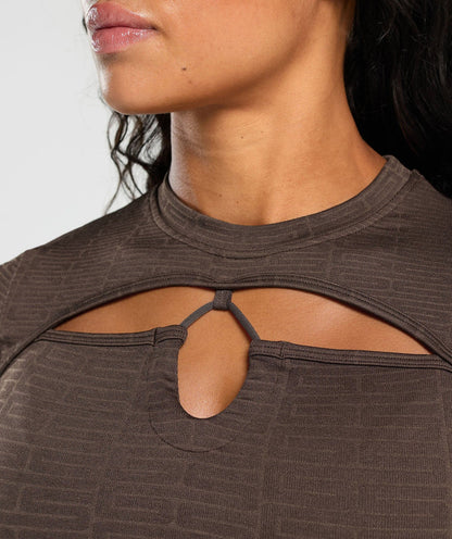 Gymshark > Adapt Monogram Crop Top