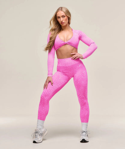 Gymshark > Adapt X Whitney Animal Top