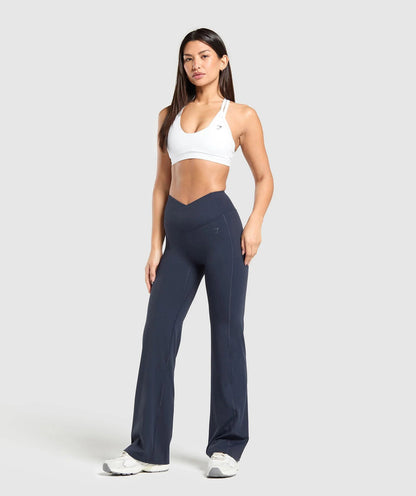 Gymshark > Crossover Flared Leggings