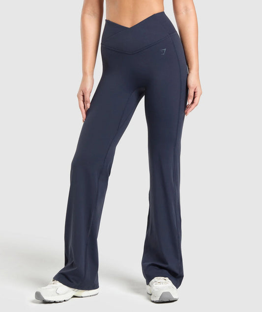 Gymshark > Crossover Flared Leggings