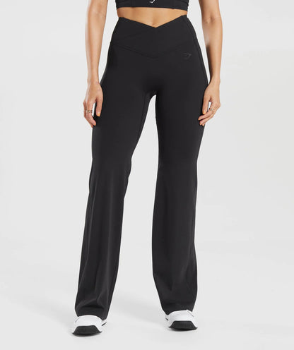 Gymshark > Crossover Flared Leggings