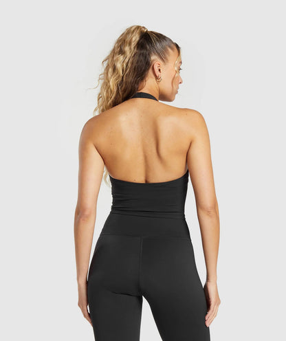 Gymshark > Halter Neck Cami with Shelf