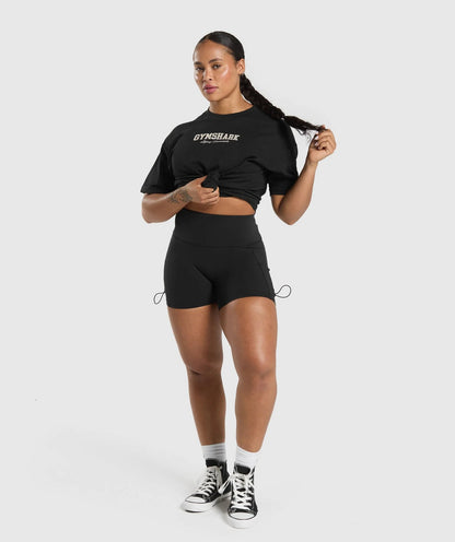 Gymshark > Lifting Essentials Graphic Oversized T-Shirt