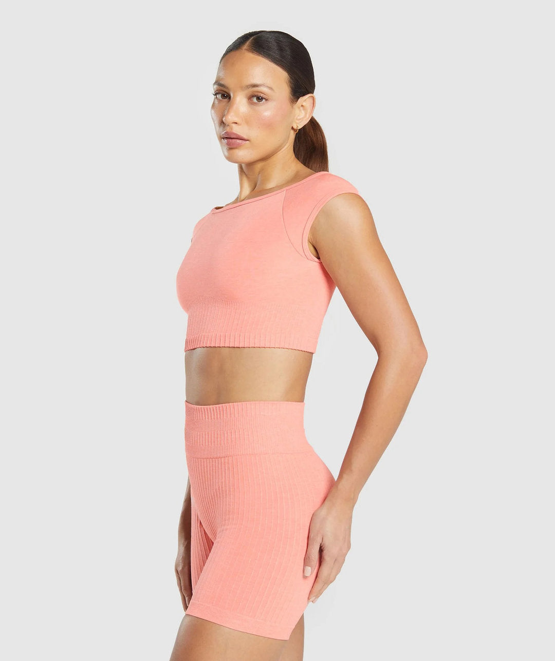 Gymshark > Luxe Boat Neck Crop Top