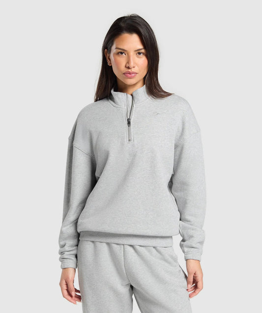Gymshark > Rest Day Sweats 2.0 1/4 Zip Pullover