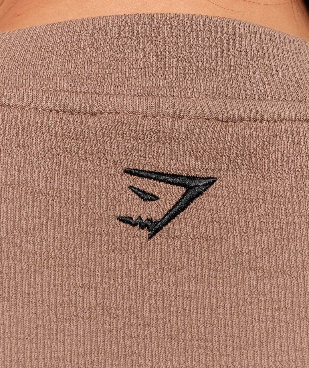 Gymshark > Ribbed Cotton Crop Top