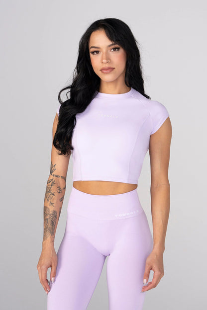 Youngla > compression cap sleeve Crop
