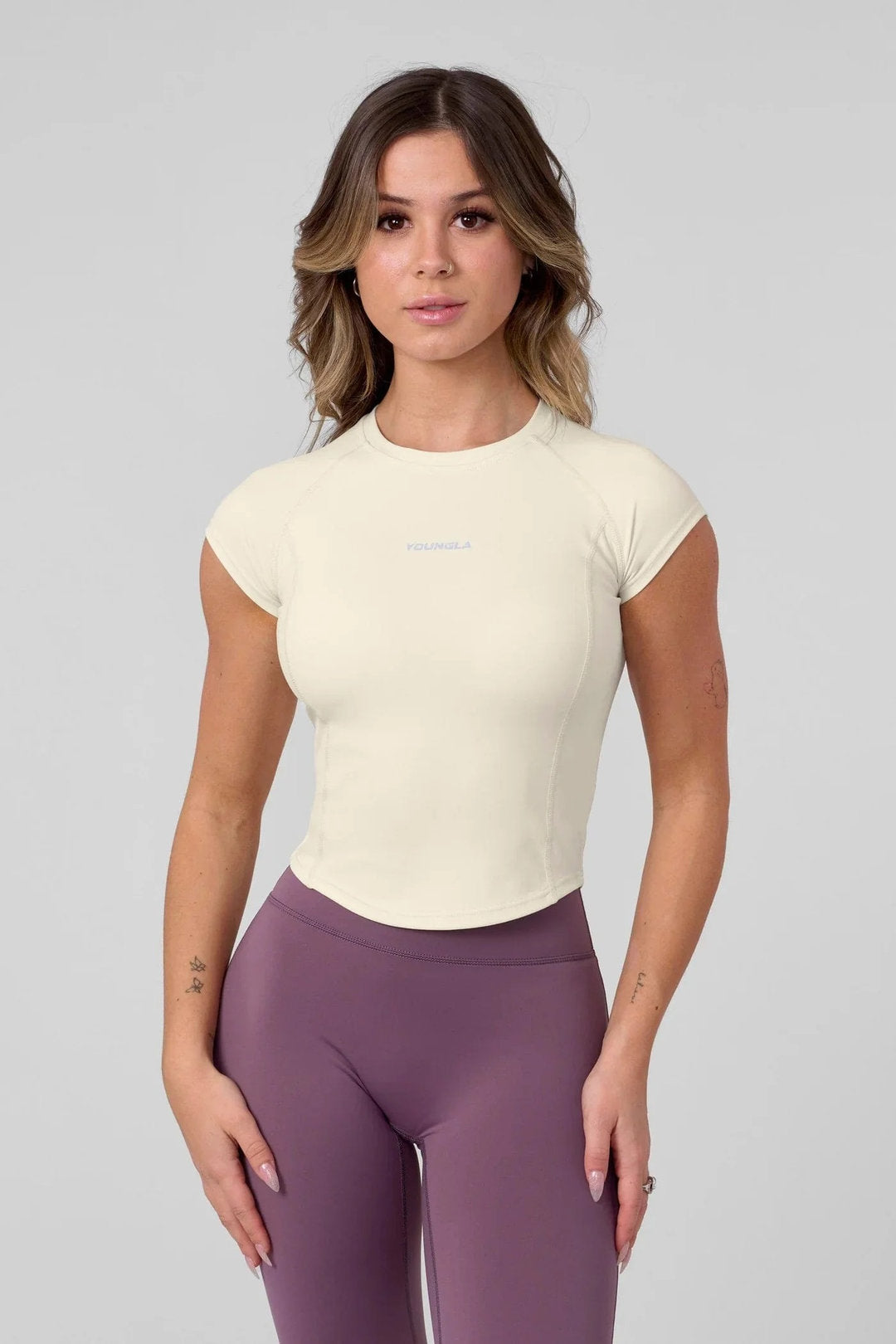 Youngla > Compression Cap Sleeve Tee